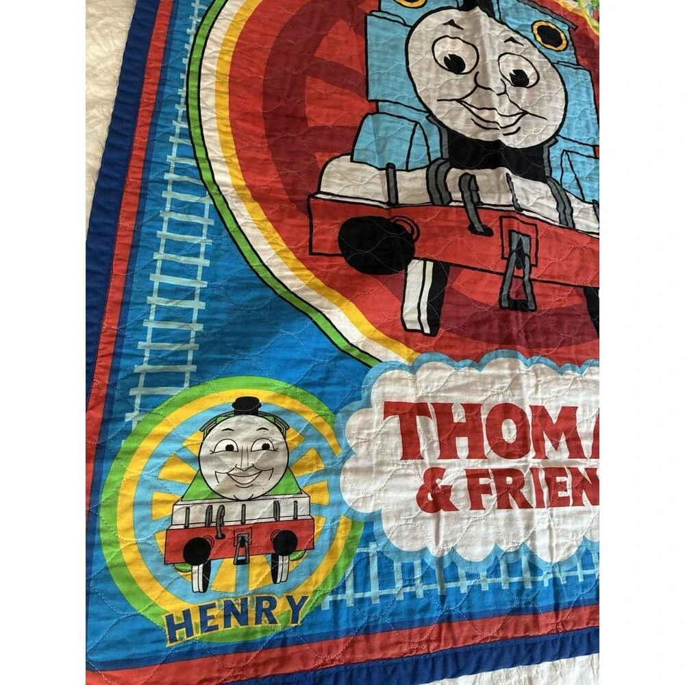 Thomas the Train Baby Blanket Quilt Comforter Thomas & Friends 42”x 33